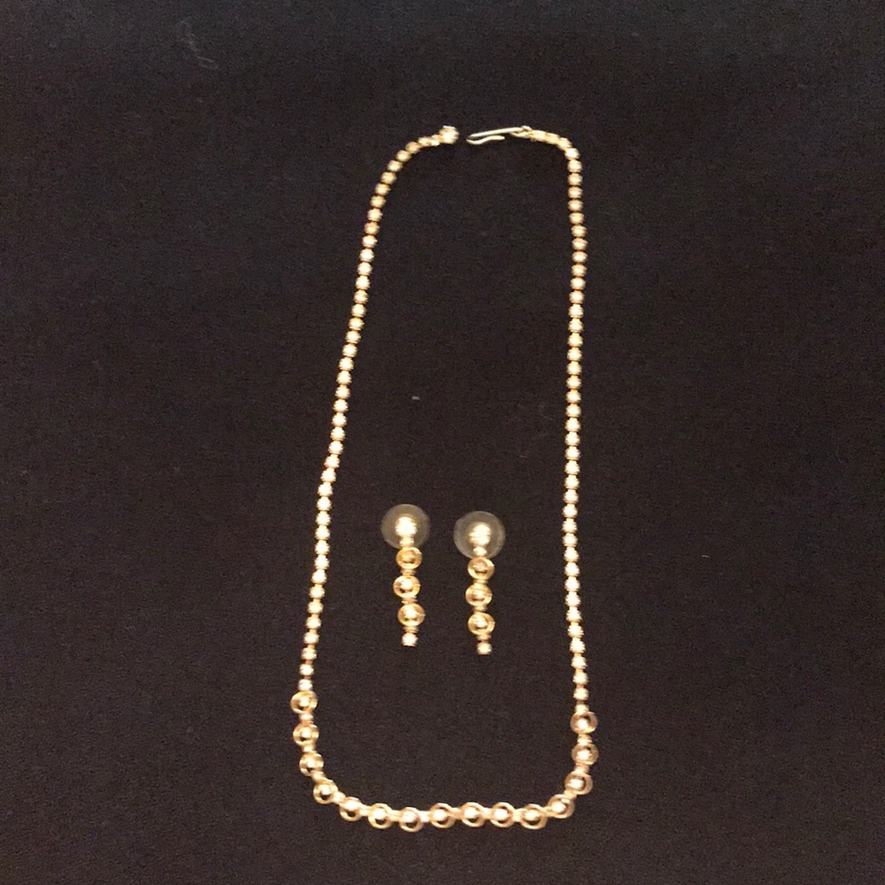 Necklace and Earrings